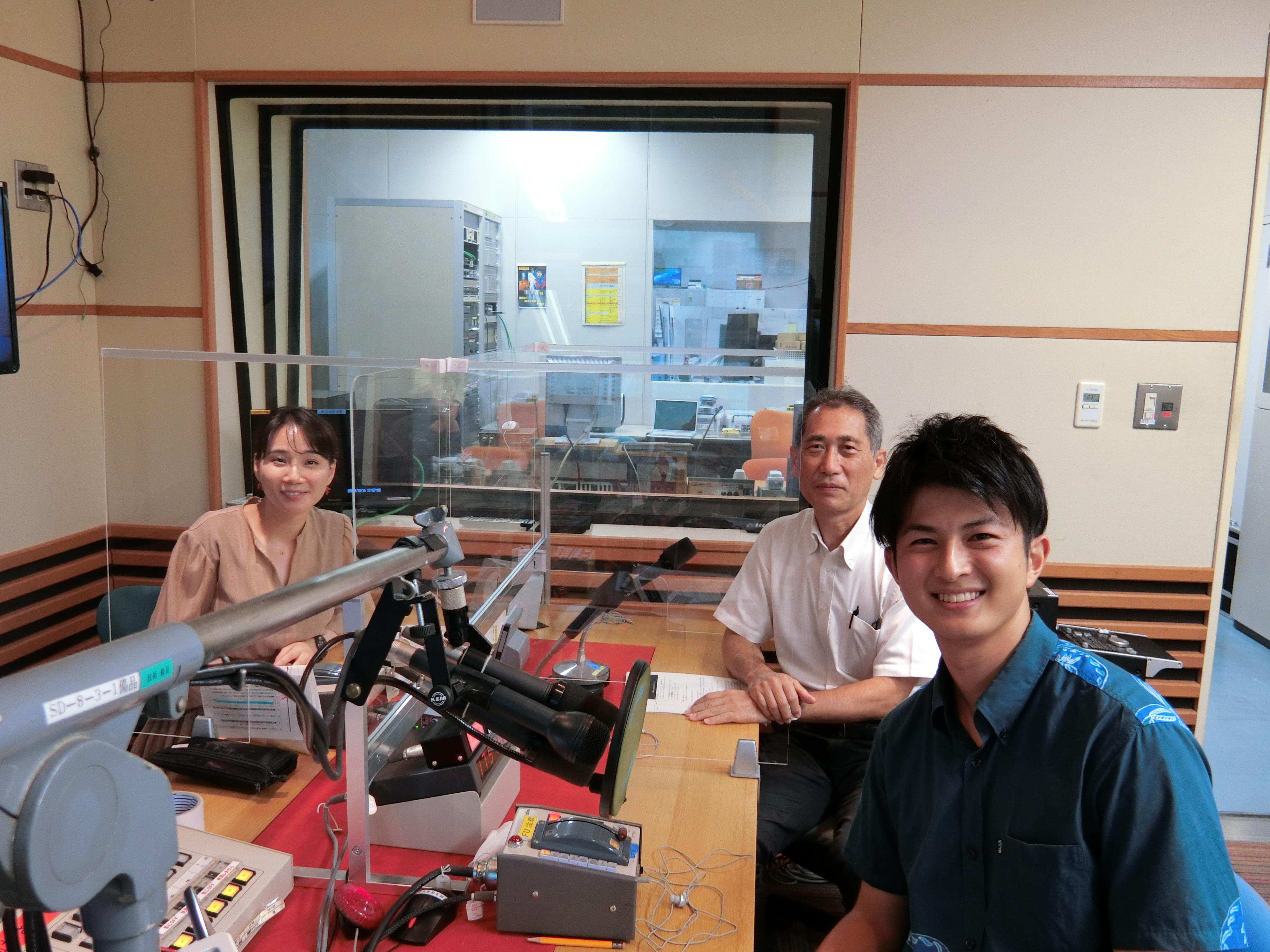 「NHK はっけんラジオ from 沖縄」で”明和の大津波”の紹介と地域住民らによる津波防災の事例を紹介